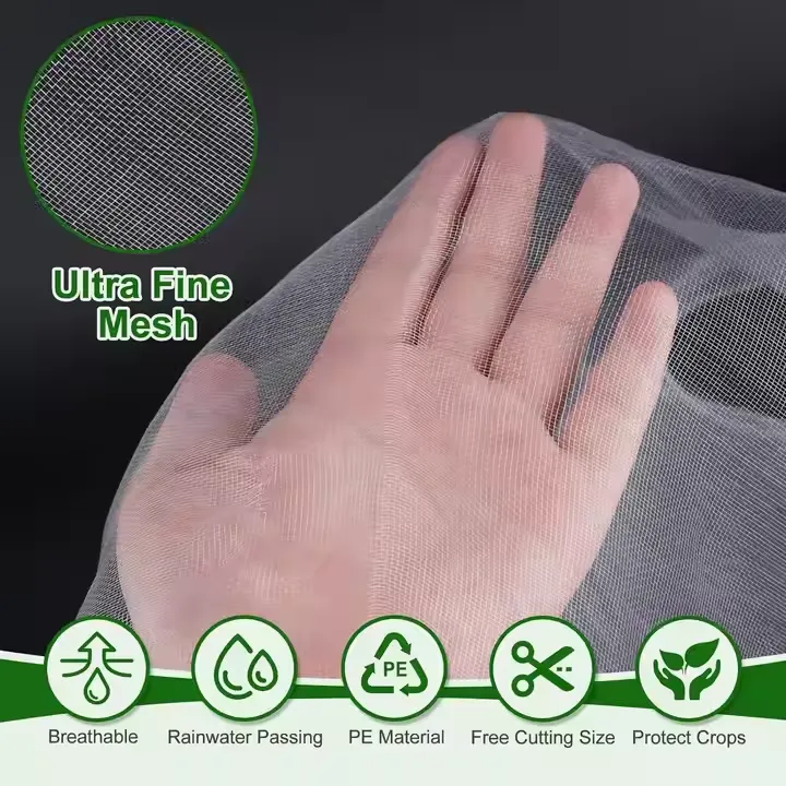 50 Mesh Insect Net - Blocks Aphids, Whiteflies & Medium Pests | Breathable Garden Protection 50 Mesh Insect Net - Blocks Aphids, Whiteflies & Medium Pests | Breathable Garden Protection