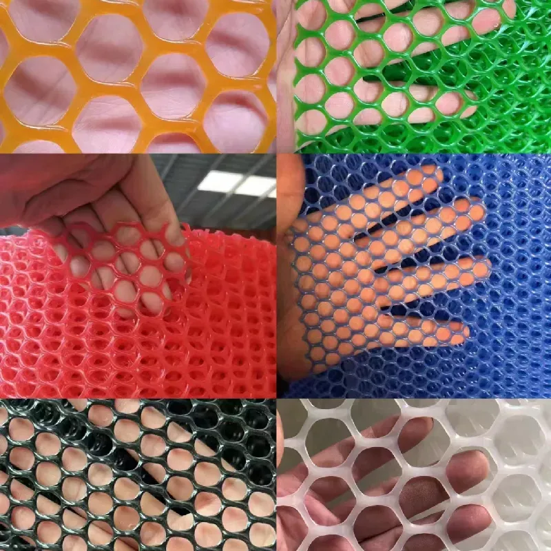 Plastic Nets Shield Plants From Pests