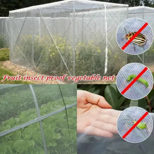 50 Mesh Insect Net: Blocks Aphids, Whiteflies &#038; Pests, Breathable
