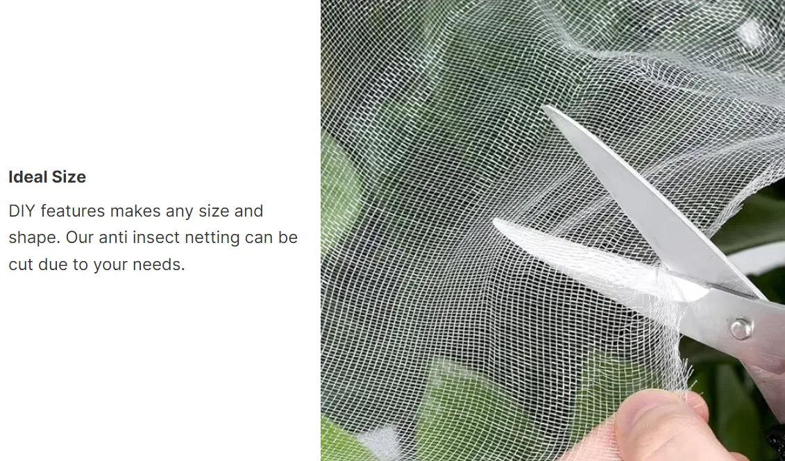 whites bird netting