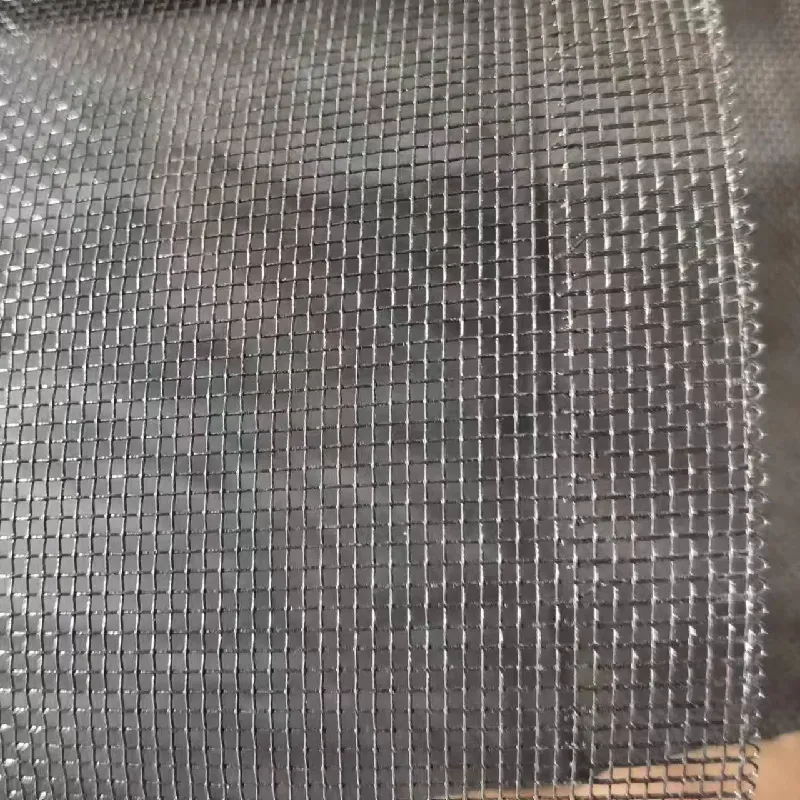 black nylon mesh netting